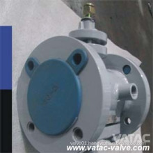 Lever Cast Steel RF Flanged Sleeved Plug Valve